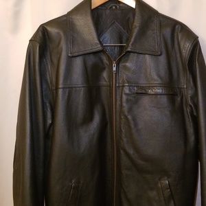 Baglioni | Jackets & Coats | Baglioni Leather Jacket | Poshmark